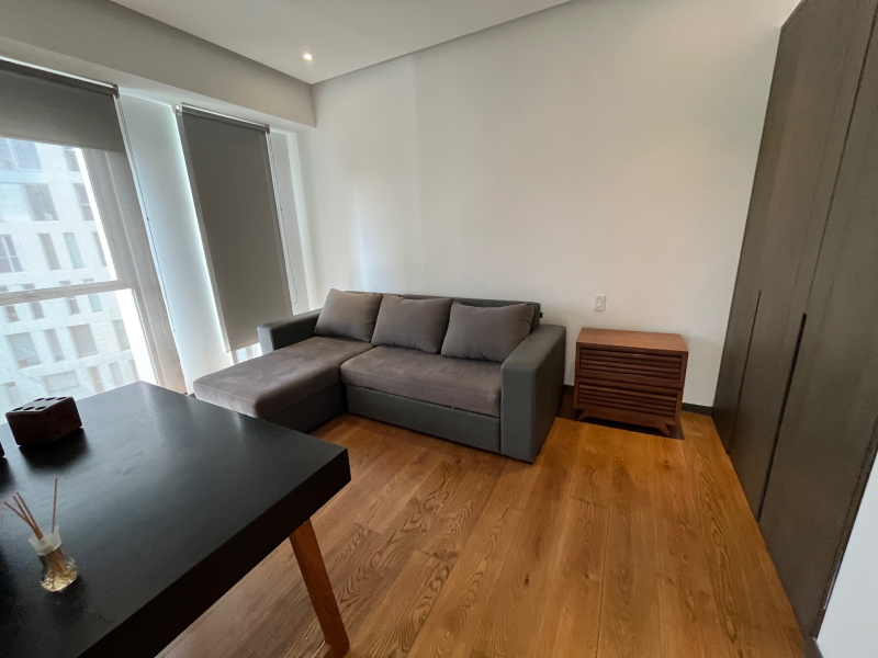 Departamento Amueblado En Renta Central Park Guadalajara  1 Recámara Y Estudio