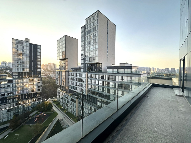 Departamento en renta en Central Park Interlomas con terraza: