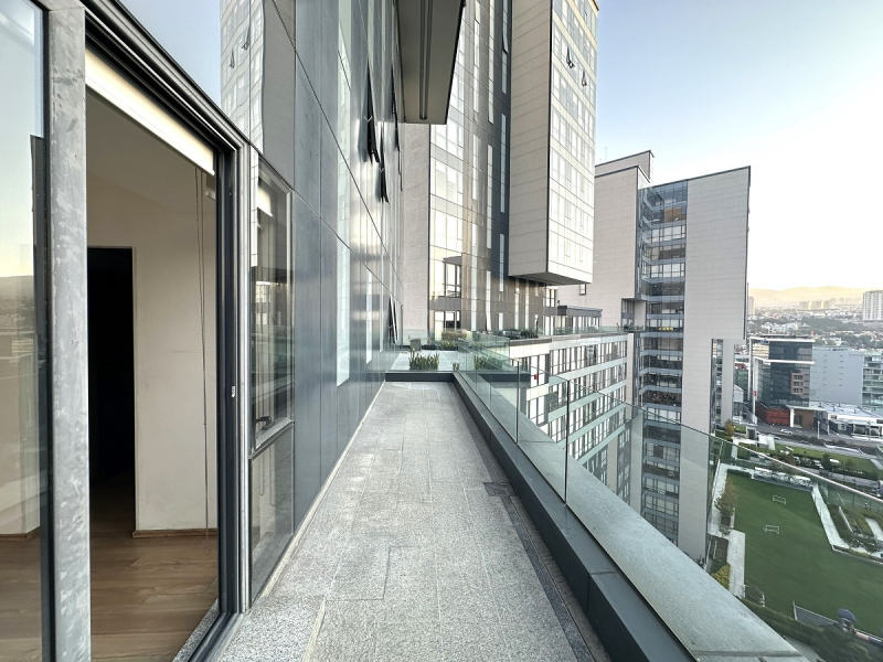 departamento en renta en central park interlomas con terraza: