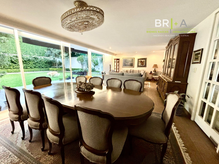 Casa En Venta Tecamachalco Con Jardín