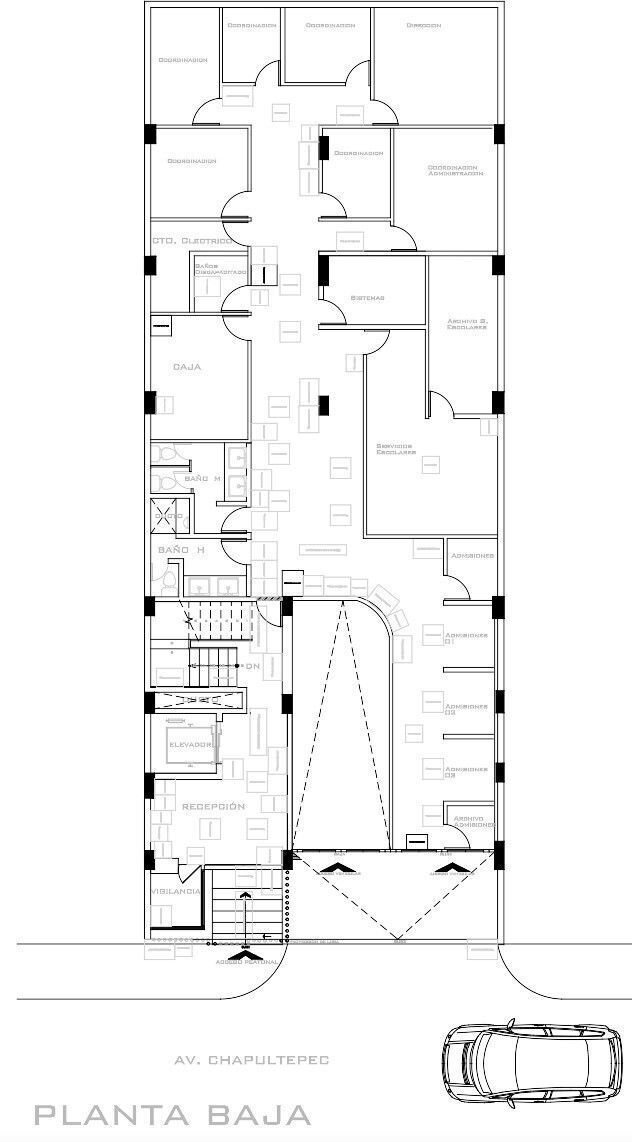 edificio de oficinas en colonia roma