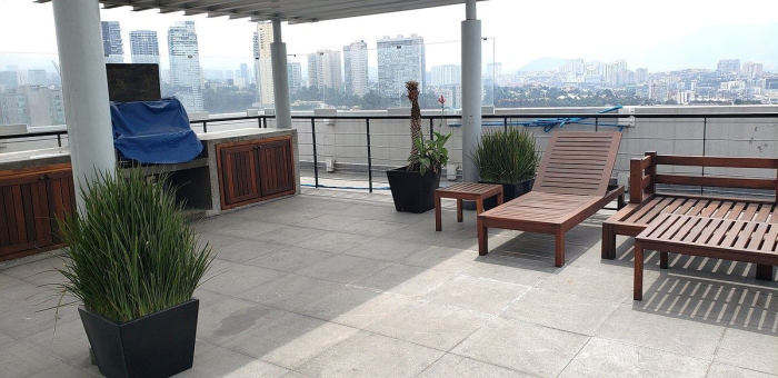 Lomas Del Chamizal Departamento En Venta Con Balcón