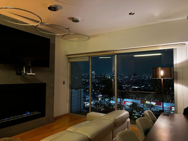 Renta Departamento En Grand Tower Del Valle 2 Recámaras, Piso 20