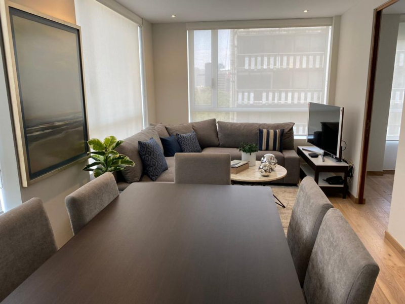 En La Mejor Zona De Polanco , Rodeado De Restaurantes Y Zonas Comerciales Departamento Amueblado En  Renta En Polanco