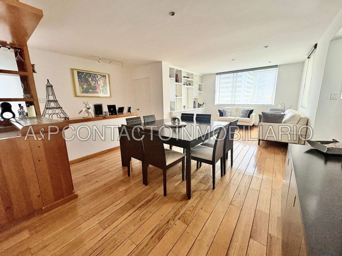 Renta Departamento Semi- amueblado o sin Muebles Santa Fe