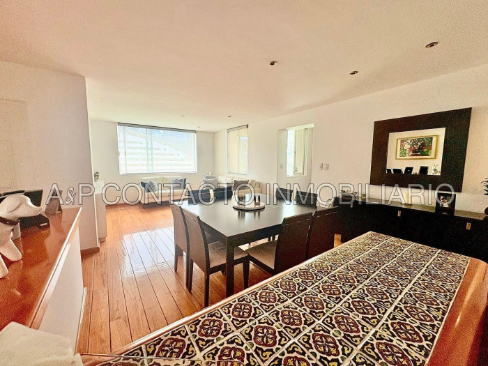 Renta Departamento Semi- Amueblado O Sin Muebles Santa Fe