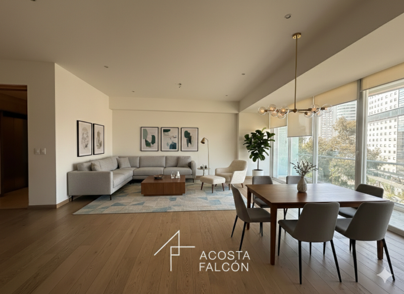 Departamento con balcÃ³n en Santa Fe 