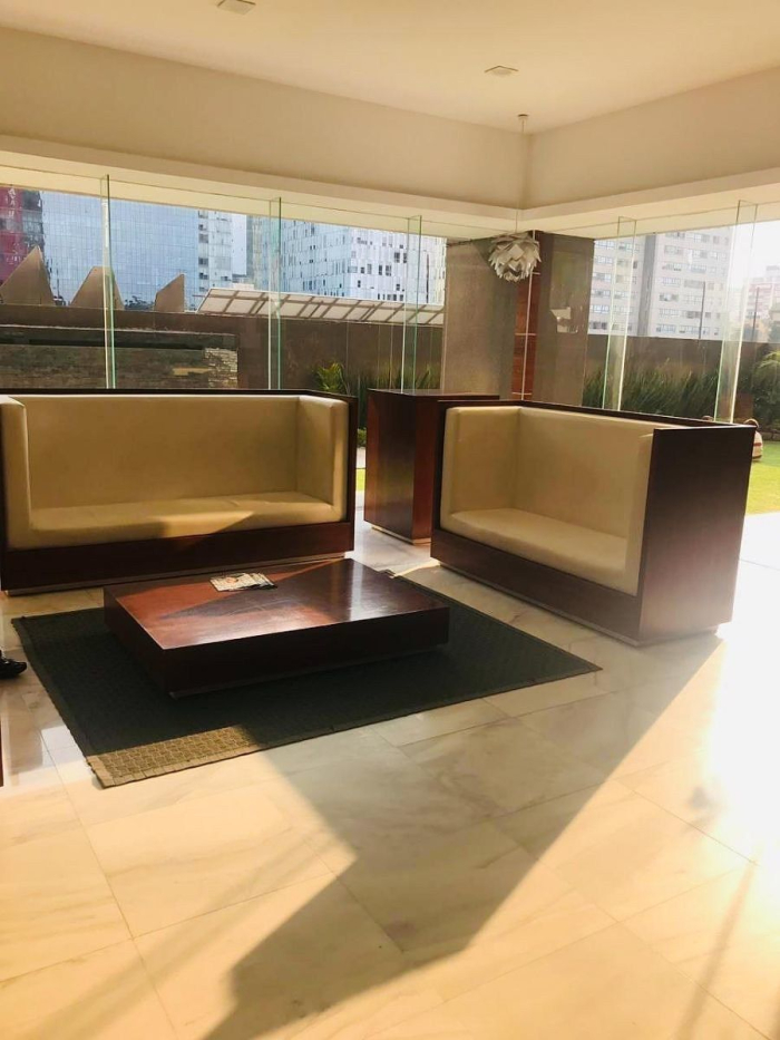 rento departamento cerca de polanco, ideal para ejecutivo o pareja