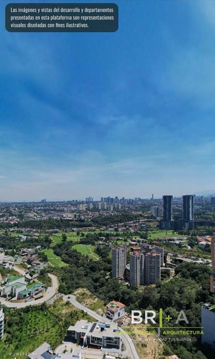 departamento en venta en bosque real, huixquilucan