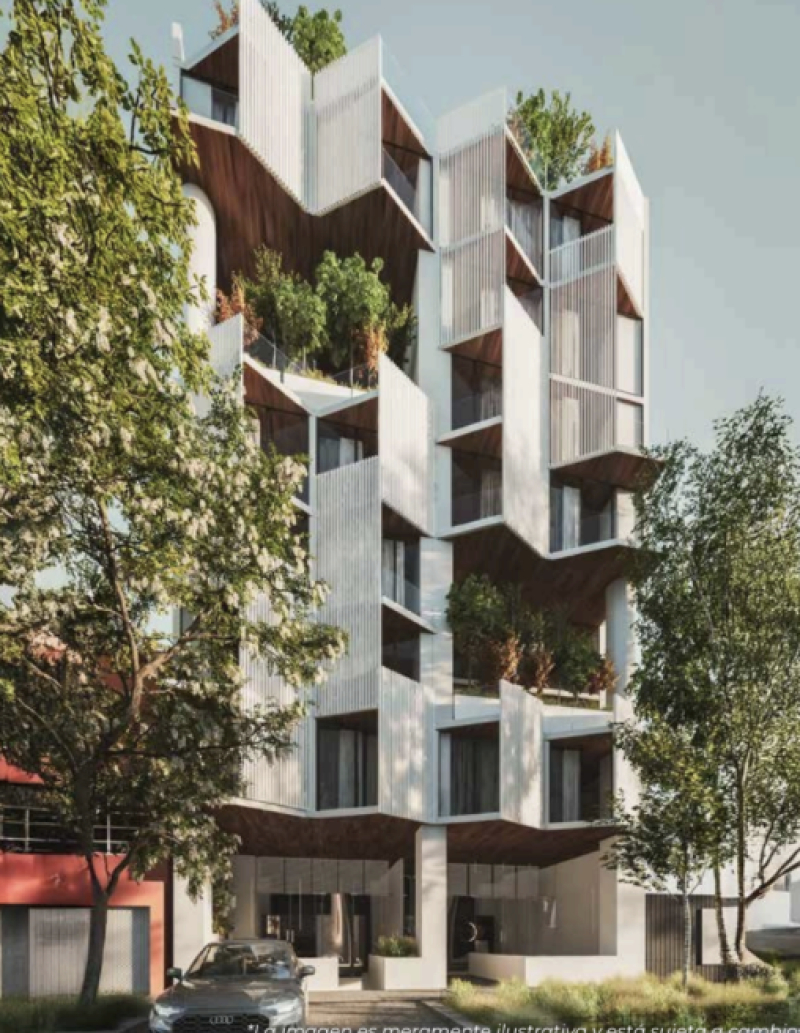 Departamento en Venta en la Col.  Juárez, Desarrollo en preventa