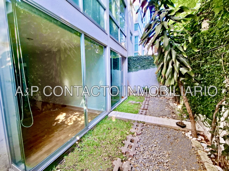 colonia roma renta departamento garden house 