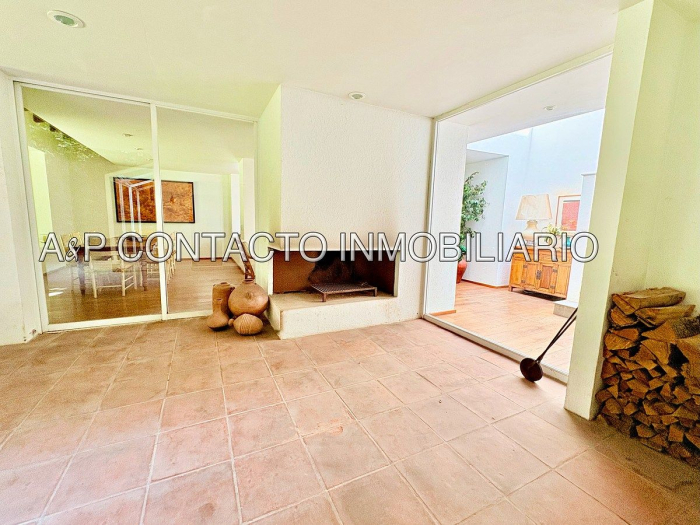 venta hermosa casa san lorenzo acopilco cuajimalpa
