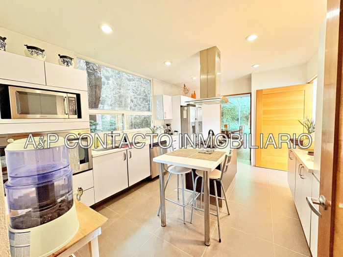 venta hermosa casa san lorenzo acopilco cuajimalpa