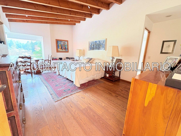 venta hermosa casa san lorenzo acopilco cuajimalpa