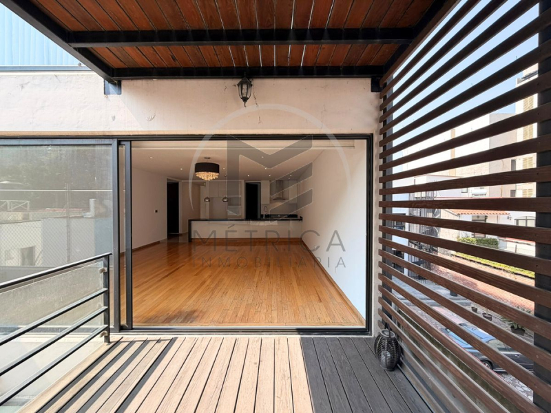 departamento en venta en colonia del valle con terraza privada