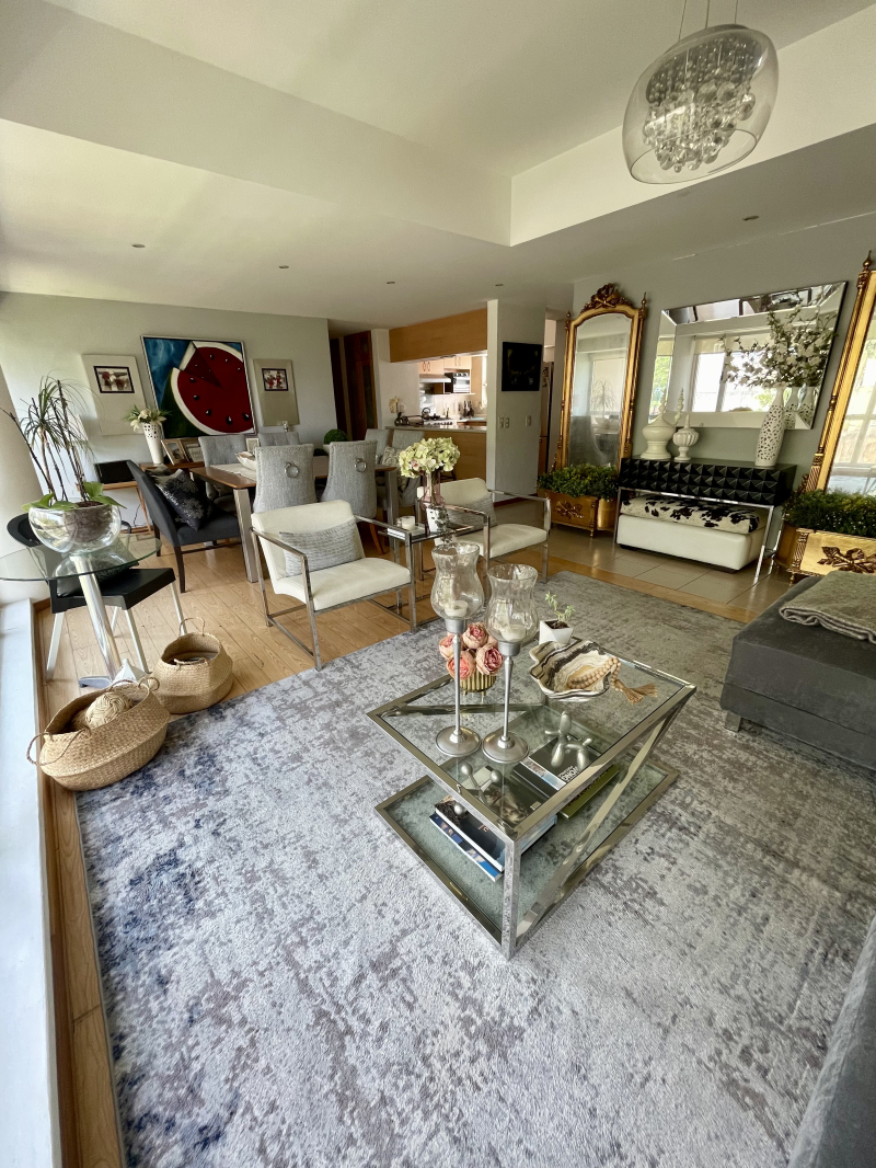 Departamento En Venta En Sáyabes, Bosque Real De Tres Recámaras 