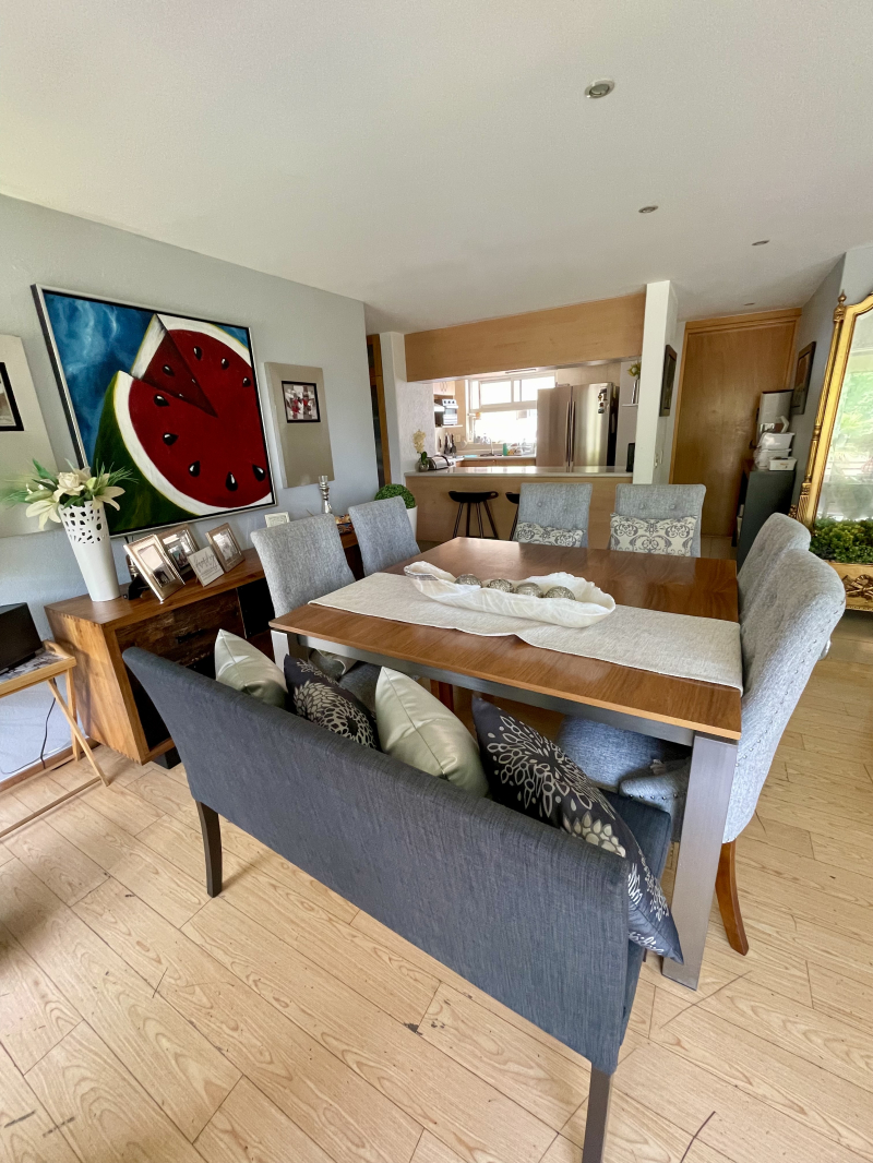 Departamento En Venta En Sáyabes, Bosque Real De Tres Recámaras 