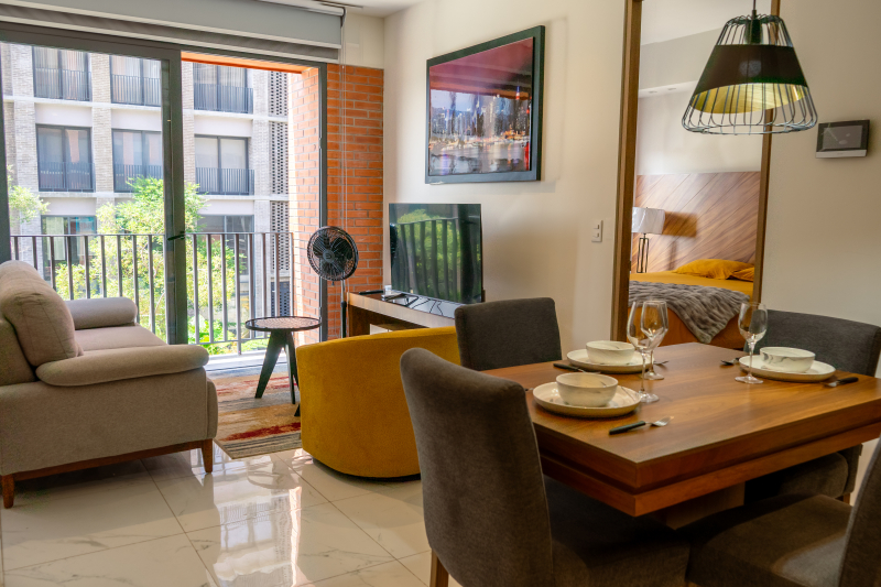 departamento en renta en fraccionamiento lomas del country