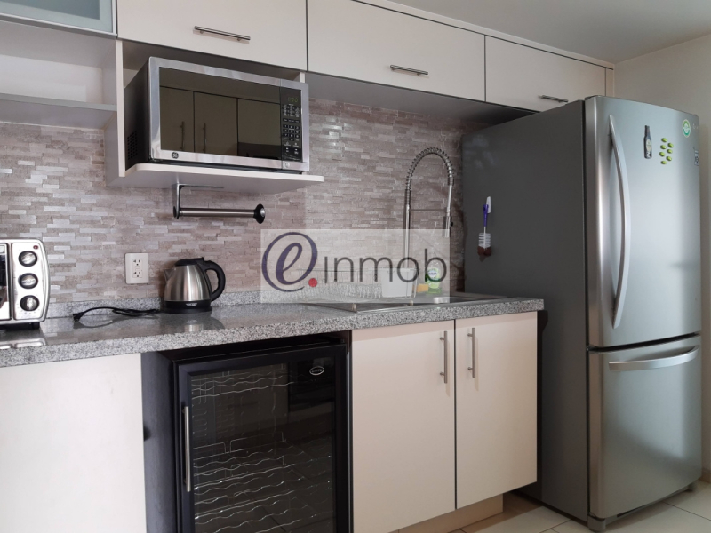 renta departamento amueblado, ampliación granada.