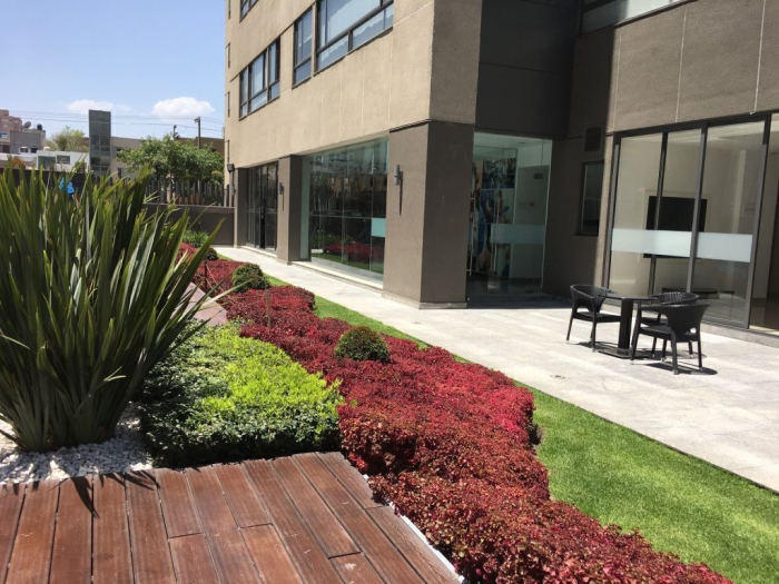 departamento amueblado en renta, ideal para ejecutiv@. polarea, vista al soumaya