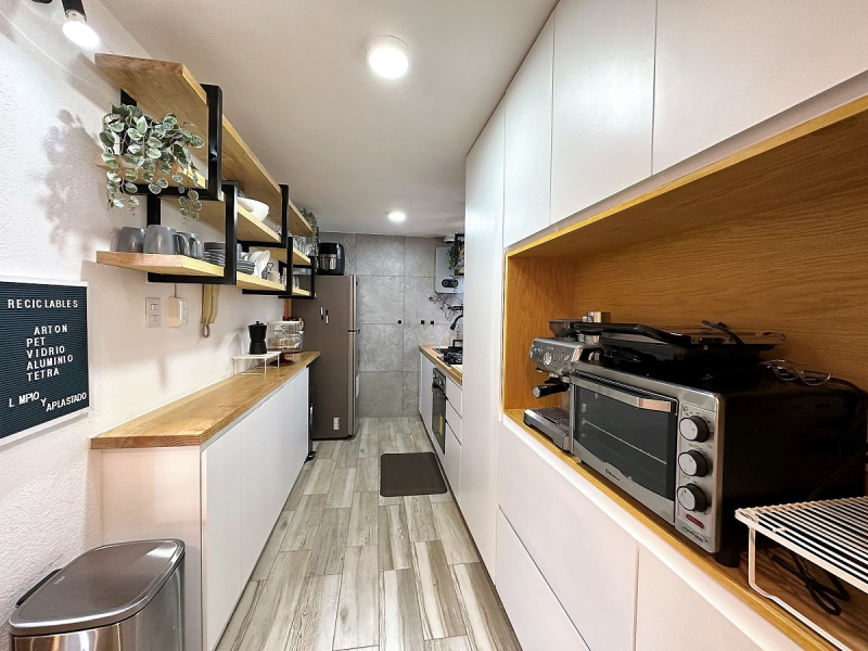 departamento amueblado y equipado en venta en col. cuauhtémoc: