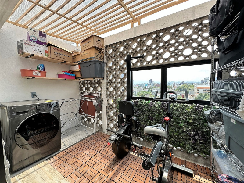 departamento amueblado y equipado en venta en col. cuauhtémoc: