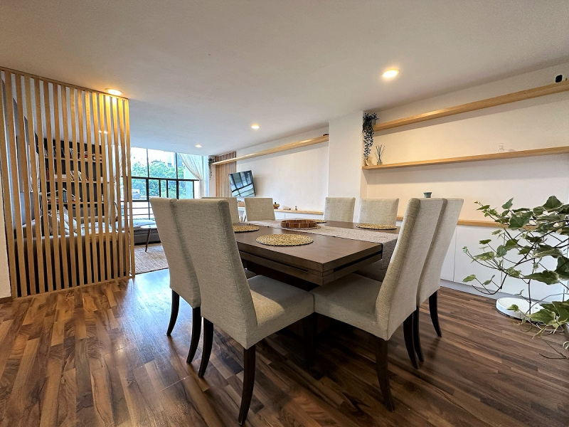 departamento amueblado y equipado en venta en col. cuauhtémoc: