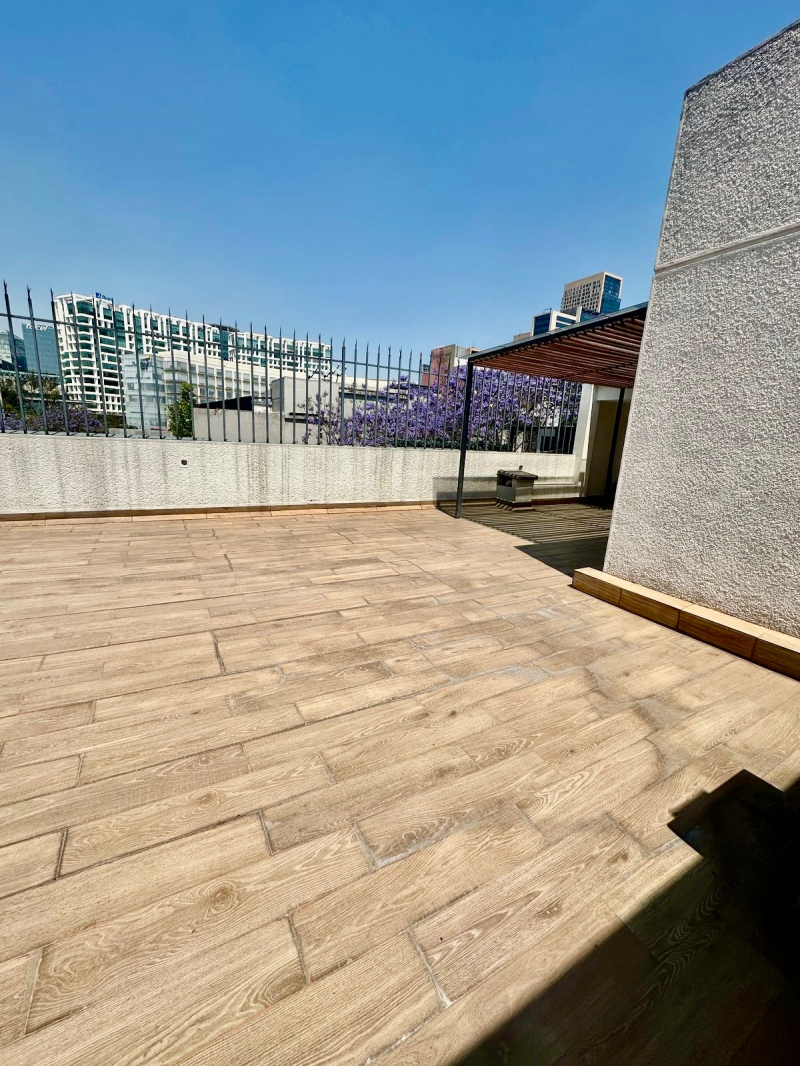departamento en renta en polanco con terraza