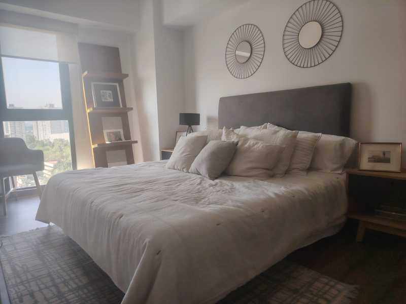 departamento amueblado en renta en inclusiv