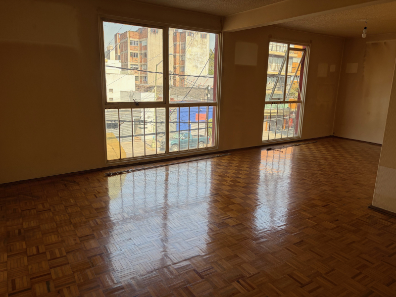 departamento en renta en  col.  parque san andrés, coyoacan, cdmx