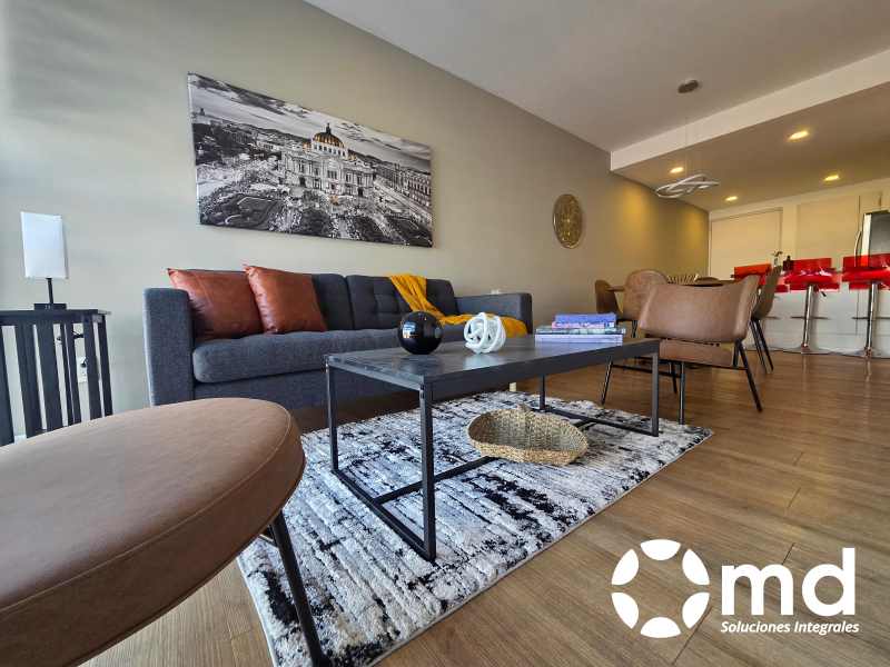 Departamento en Renta amueblado en Cuauhtémoc  