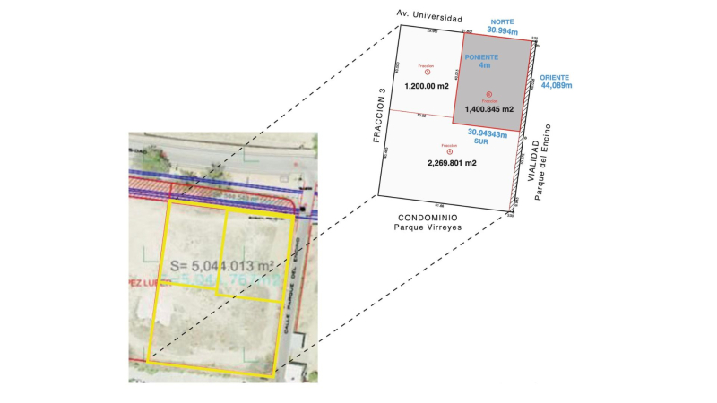 terreno en venta en puerta las lomas | uso de suelo mixto 