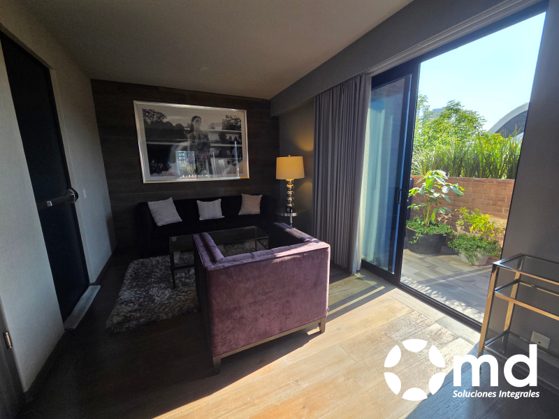 departamento amueblado en renta en cuauhtémoc