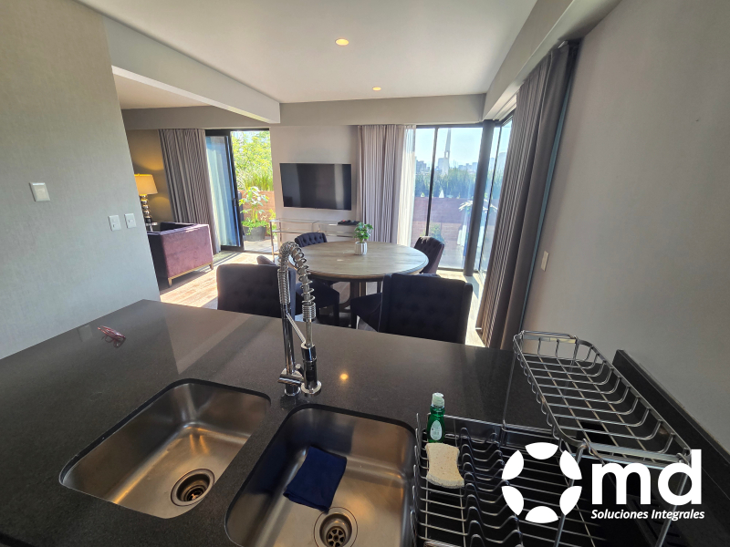 departamento amueblado en renta en cuauhtémoc