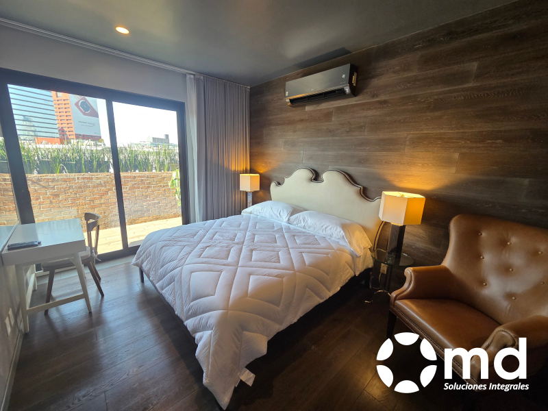 departamento amueblado en renta en cuauhtémoc