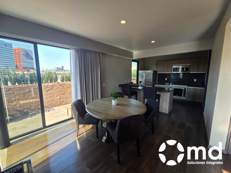 departamento amueblado en renta en cuauhtémoc