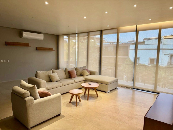 rento exclusivo departamento en polanco, amueblado, cerca de san agustín.