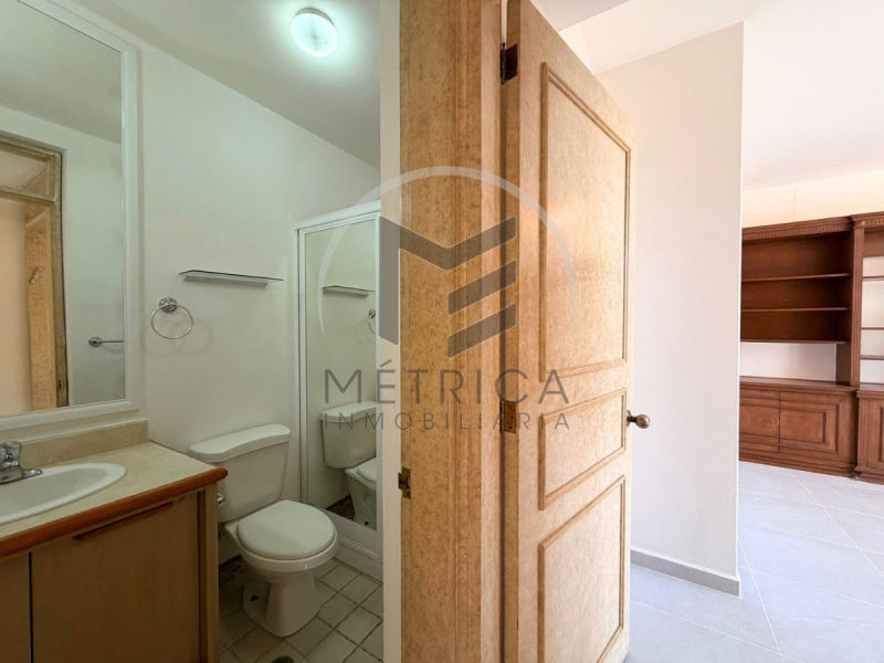 departamento en renta en hacienda el ciervo, interlomas: