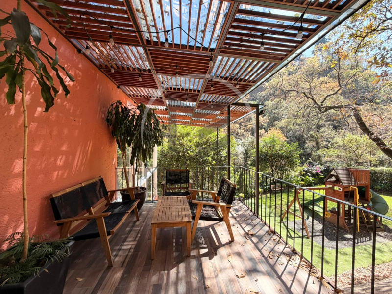 departamento en renta en hacienda el ciervo, interlomas: