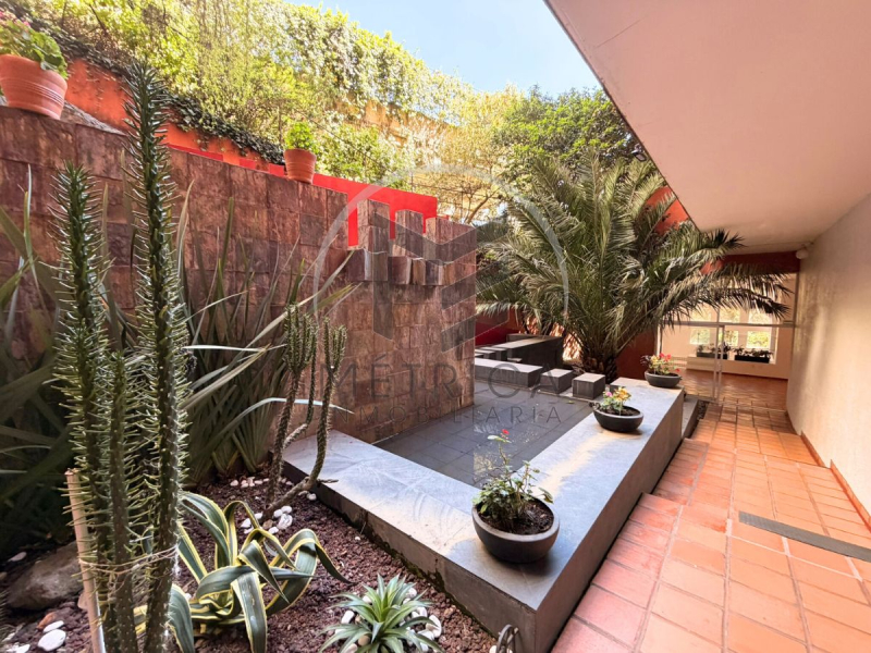 departamento en renta en hacienda el ciervo, interlomas: