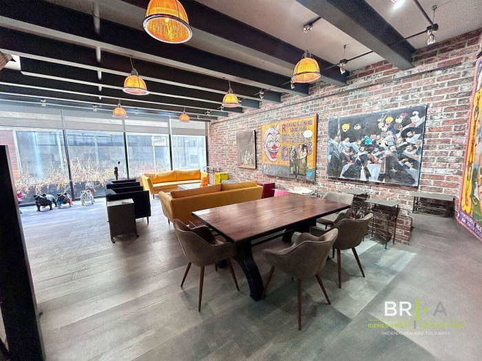 renta departamento  amueblado ph en polanco