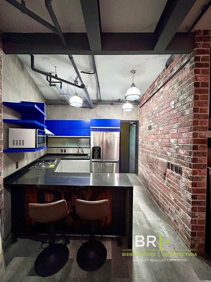 renta departamento  amueblado ph en polanco