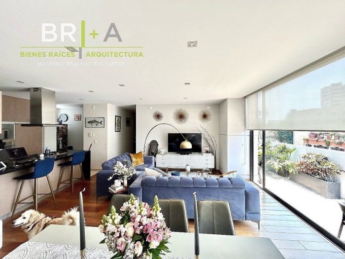 departamento con terraza en renta en polanco