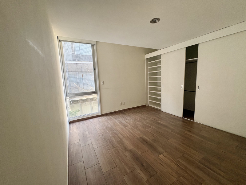departamento renta con terraza en roma norte