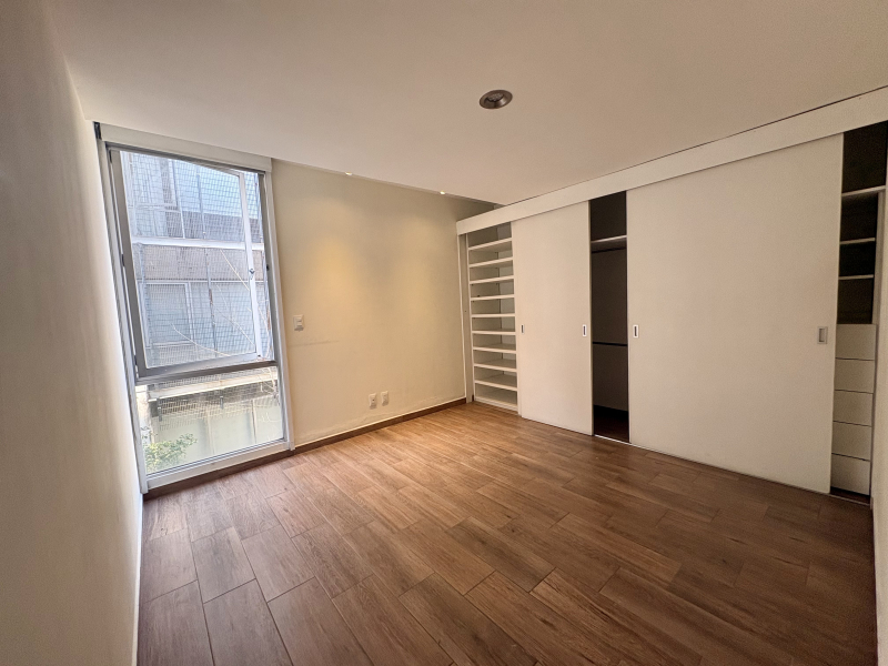 departamento renta con terraza en roma norte