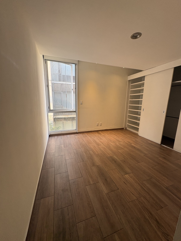 departamento renta con terraza en roma norte