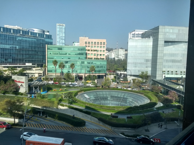 departamento renta enfrente garden santa fe			