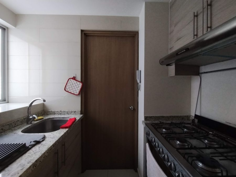 renta departamento amueblado en letrán valle, 3 recamaras