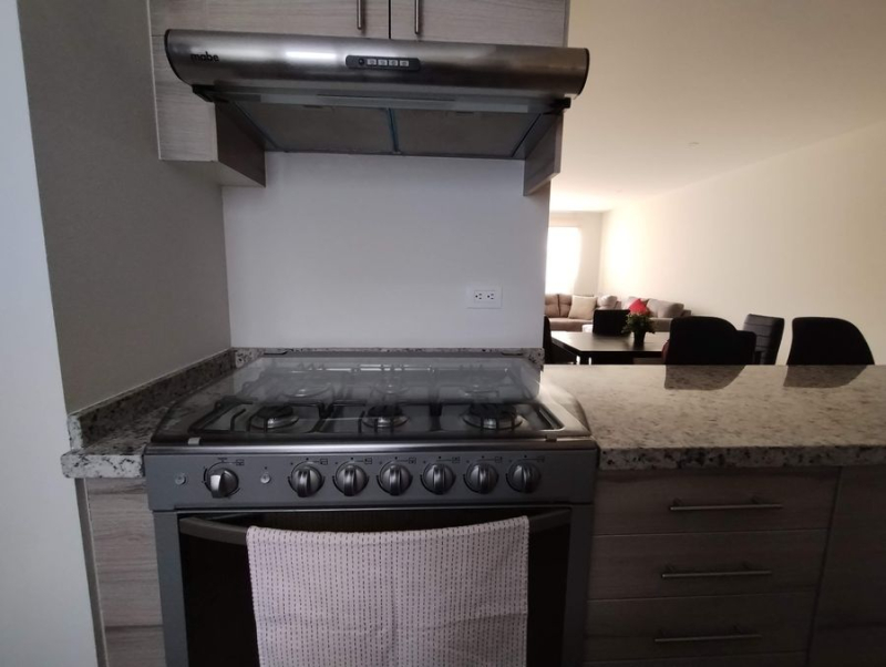 renta departamento amueblado en letrán valle, 3 recamaras