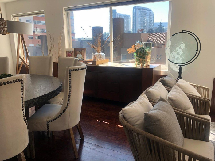 departamento en venta en el yaqui, cuajimalpa